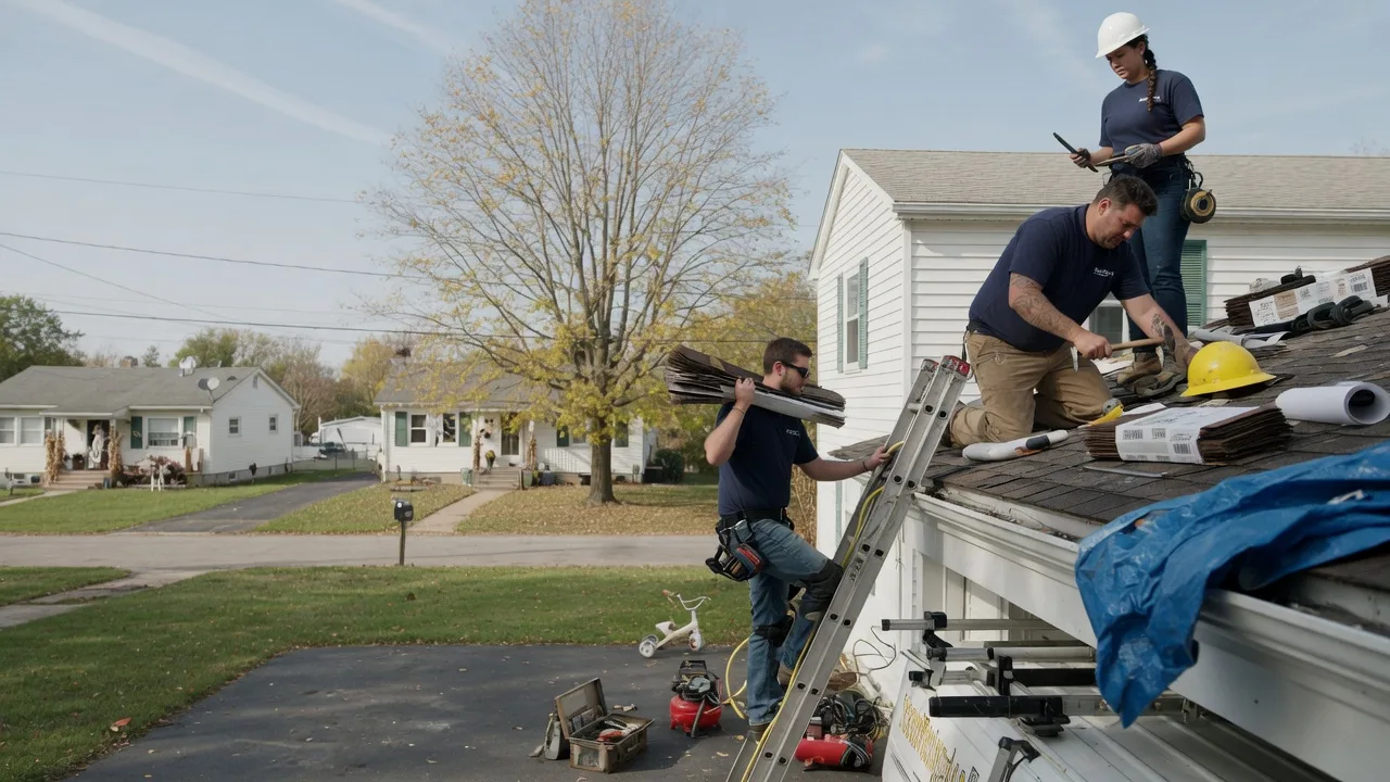 Local Roofing Contractors in Topeka, IL near me